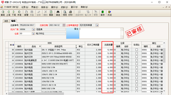 顺景T-GROUP ERP亮点功能WIP仓应用实务介绍